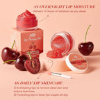 ANAI RUI Cherry Lip Scrub & Lip Mask Set, Vitamin E, Lip Scrub - Image 8