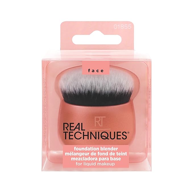 Real Techniques Foundation Makeup Blender, Kabuki Brush - Image 2