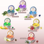 Inspireyes Chakra Candles Set of 7, Meditation Crystal Scented Candles Gift Set - Image 4