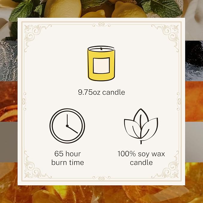 Hotel Lobby Capri Candle – Hand-Poured 9.75oz 100% Soy Wax - Image 4