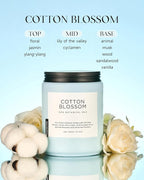 M&SENSE Clean Cotton Scented Candle - Image 2