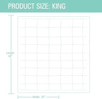 100% Cotton King Mattress Pad/Blanket, Also can be Used as Cover by ShieldLife - Image 2