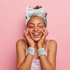 Hanaive 3 Pcs Spa Headband and Wristbands Set - Image 4