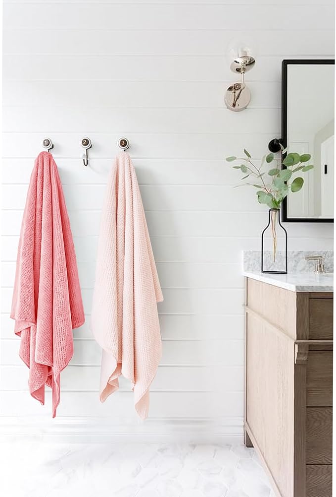 ROLSHOL 2 Packs Large Microfiber Hair Towels - Image 7