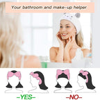 Chuangdi 4 Pieces Animal Hair Bands Face Wash Headband Spa Animal Ears - Image 4