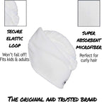 Turbie Twist 2-Pack Extra Long Microfiber Hair Towel - Image 7