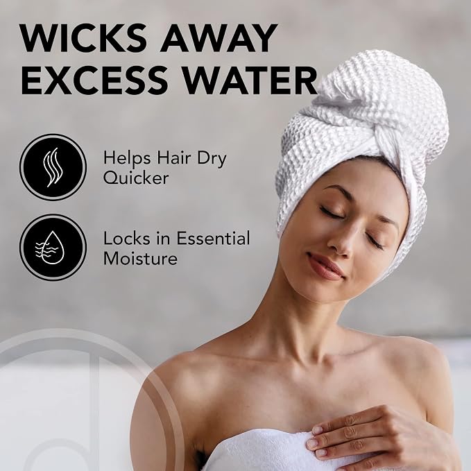 Microfiber Hair Wrap for Women - Image 3
