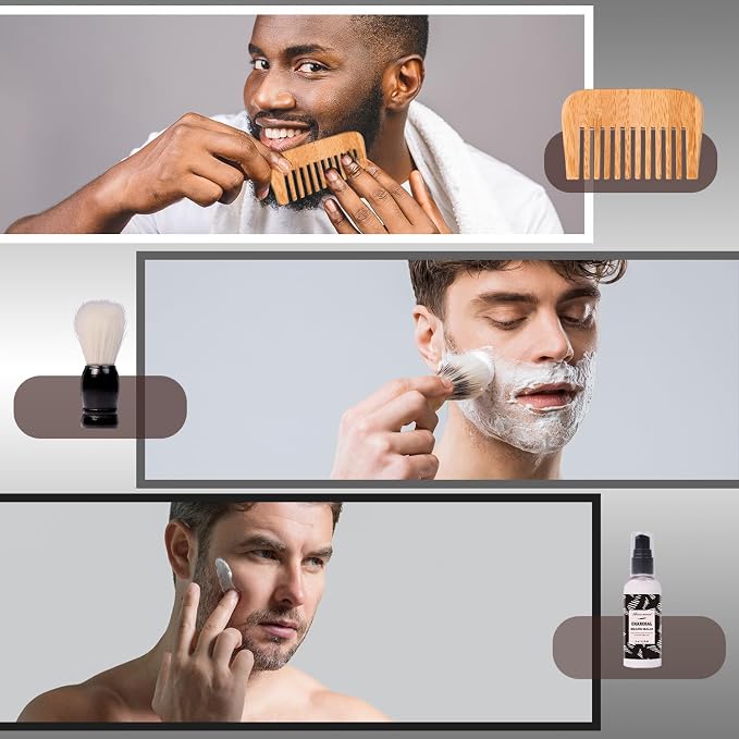 Father Day Gift for Men Spa Gifts for Men, Charcoal Bath and Body Gift Set for - Image 5