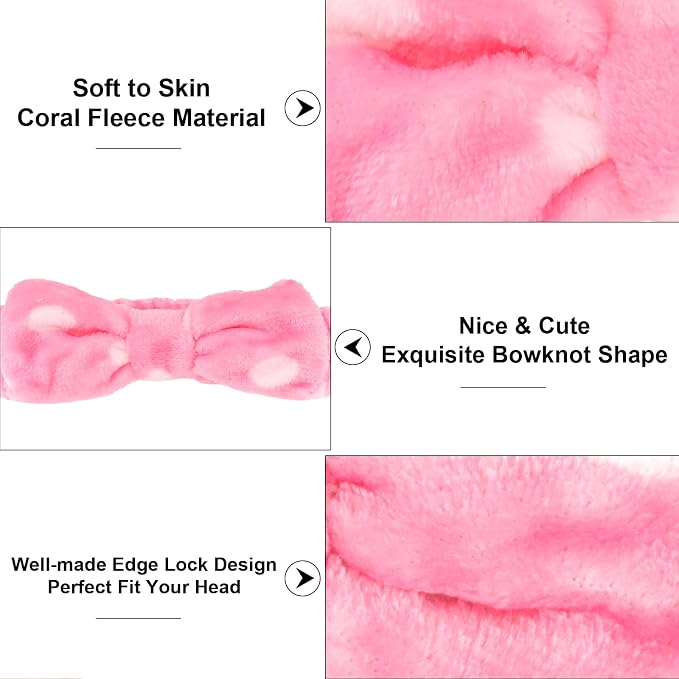 Casoty 6 Pcs Spa Headbands, Hair Holder - Image 7