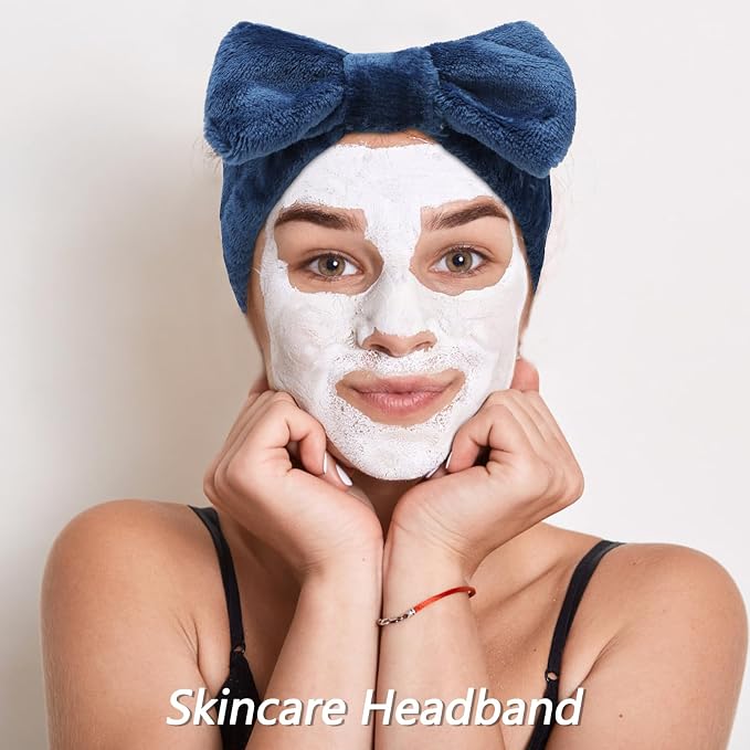 VELSCRUN Spa Headband, Makeup Face Wash Skincare Headbands, Stuff - Image 4