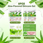 8 PCS Aloe Vera Moisturizing Mask Set - Image 2