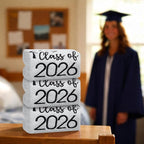 MASHAN Class of 2026 Graduation Hand Towels 3 Pack, 100% Cotton Soft Absorbent - Image 6