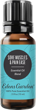 Edens Garden Sore Muscles & Pain Ease Essential Oil Blend- 100% Pure Premium by EdensGarden
