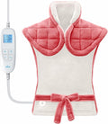 iDOO Heating Pad for Back Neck & Shoulders Pain Relief, FSA Eligible Items by idoo
