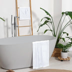 Ultra Soft 3 Pack Cotton Towel Set, Contains a Bath Towels 28x55 inch, a Hand - Image 5