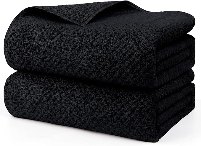 HOMEXCEL Bath Sheets Towels Set Pack of 2, Ultra Soft Bath Towels by HOMEXCEL