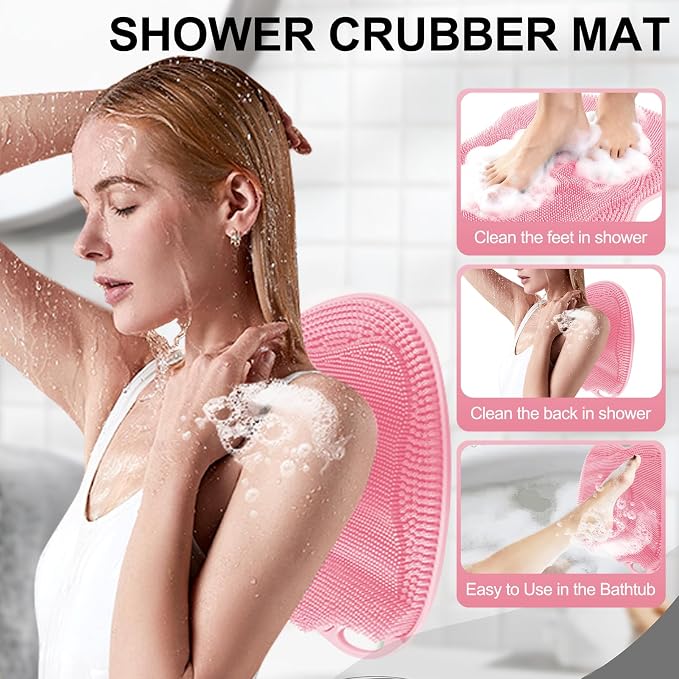 Bath Shower Foot Scrubber Mat - Image 6