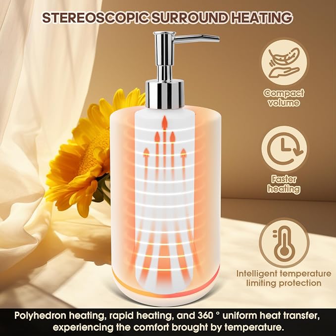 Oil Warmer for Massage, Massage Oil Warmer, Body Oils Heater for Spa, Salon and - Image 4