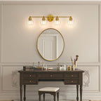 VONLUCE Bathroom Light Fixtures, 4-Light Vanity Light - Image 7