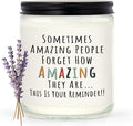 Craftique Gifts for Women, Birthday Gifts for Women- You're Amazing Candle- by Craftique