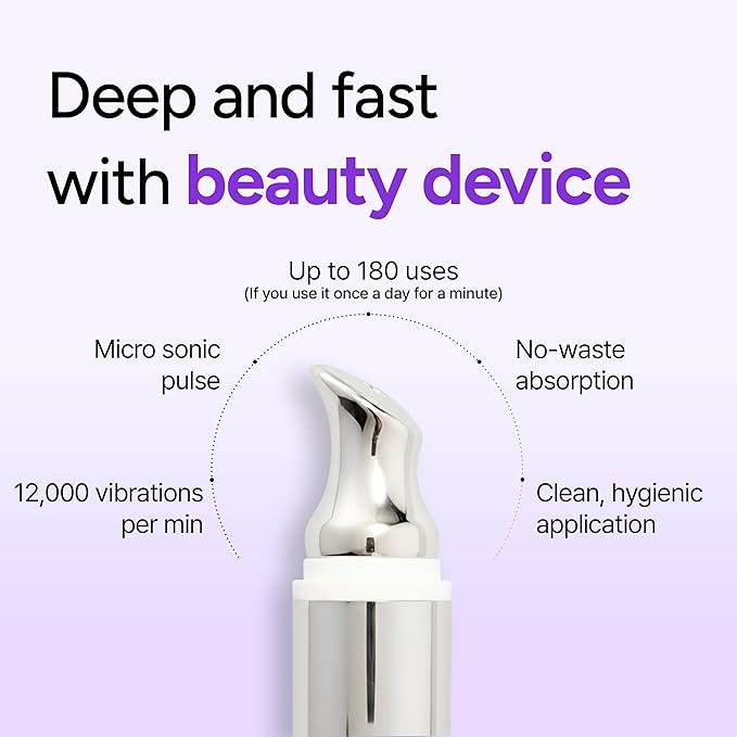 Lifderm Eye Cream with Collagen & Vibrating Device - Image 6