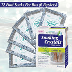 PediFix Soaking Crystals Foot Bath – 6 Packets – Therapeutic Foot Soak - Image 2