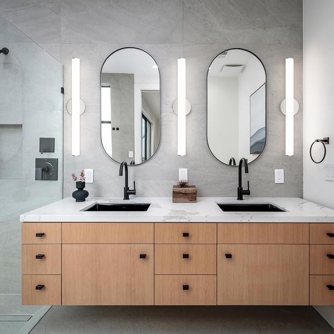 OOWOLF 24inch Bathroom Vanity Light 2-Pack, 16W Bathroom Lights Fixture - Image 6