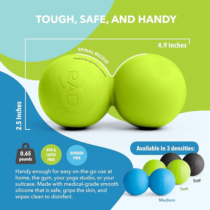 RAD Roller Soft Peanut Roller Ball Massager - Image 4