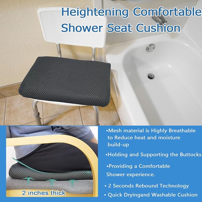 REEZEIVI Shower Seat Cushion - Image 2