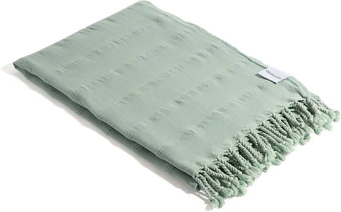 InfuseZen Stonewashed Turkish Bath & Beach Towel –100% Organic Turkish Cotton by InfuseZen