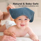 6-Pack Baby Washcloths – Soft Absorbent Viscose from Bamboo Washcloths - Image 5