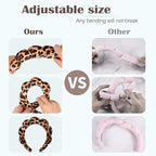 Ztomine Spa Headbands for Washing Face or Facial, Terry Cloth Headband Wash - Image 4