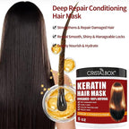 2 Pack Collagen Hair Mask & Keratin Hair Mask, Keratin Hair Treatment, Repair - Image 2