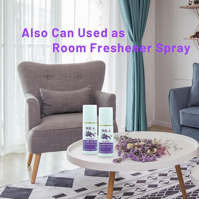 3 Pack Lavender Sleep Pillow Spray Set - Image 5