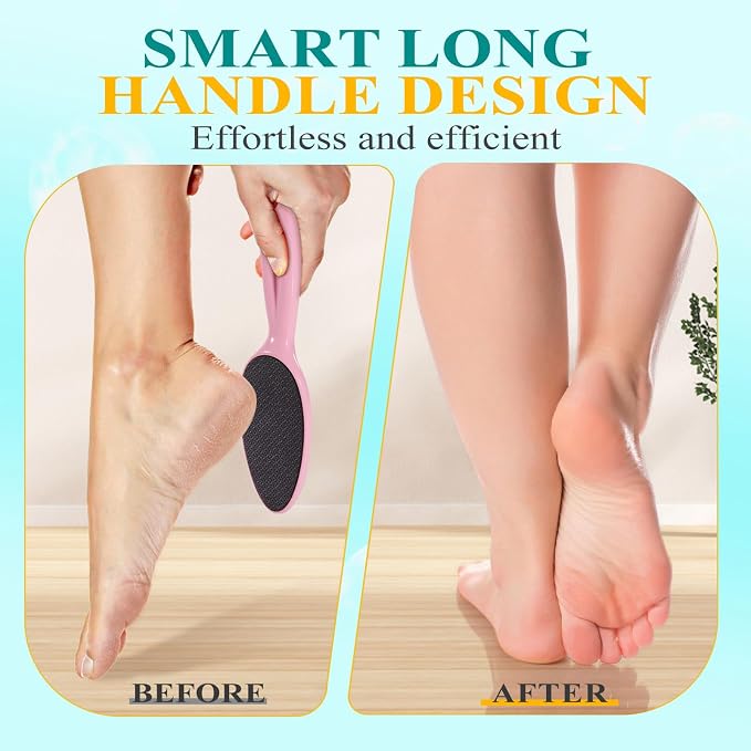 Glass Foot File, Foot Scrubber for Hard Skin Remover - Image 3