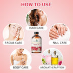 EVOKE OCCU Rose Essential Oil for Skin Care, Relaxation, Home Cleaning - Image 6