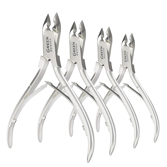 Professional Cuticle Trimmer Nail Cuticle Cutter Stainless Steel Cuticle Nippers by GREENESTETICA