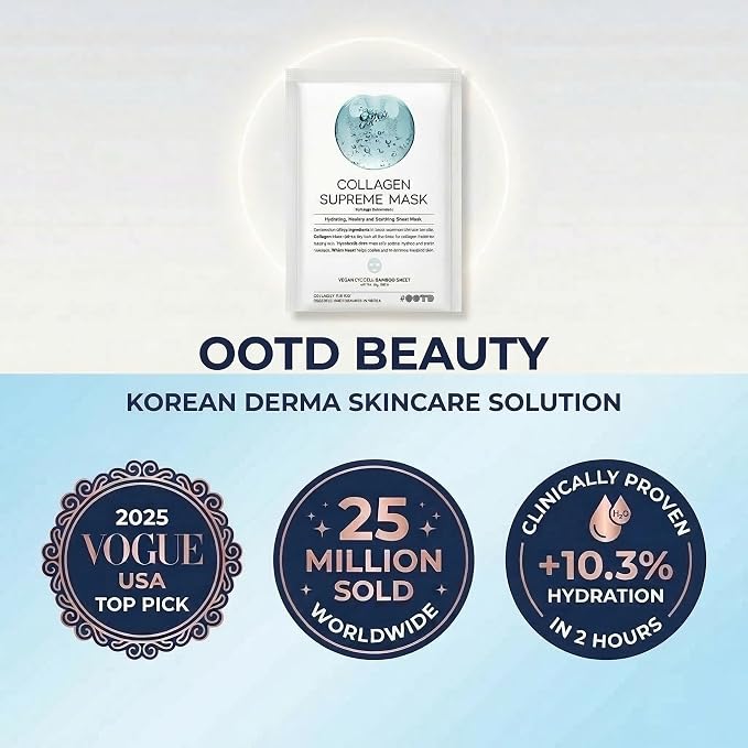 #OOTD Collagen Hydrating Sheet Masks - Image 8