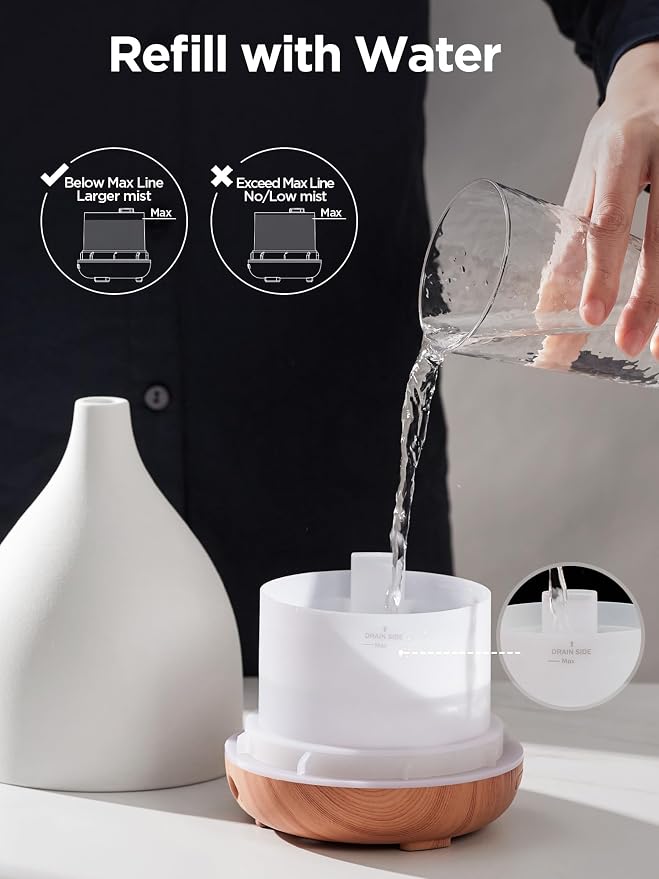 InnoGear Oil Diffuser, 300ML Ceramic Diffuser - Image 7