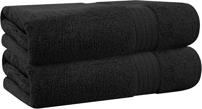 Oversized Bath Sheet 35 x 75 Pack of 2 | 450 GSM Quick Dry and Highly Absorbent - Image 3