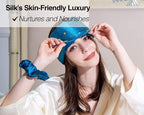 Fleur&Yang Silk Sleep Mask, Adjustable Blackout Sleeping Mask - Image 4