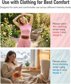 Electric Heating Pad, Portable Cordless Menstrual Heating Pad - Image 3