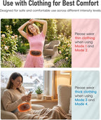 Electric Heating Pad, Portable Cordless Menstrual Heating Pad - Image 4