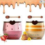 2PCS Bee Lip Balm Honey Pot by Charm+Kiss