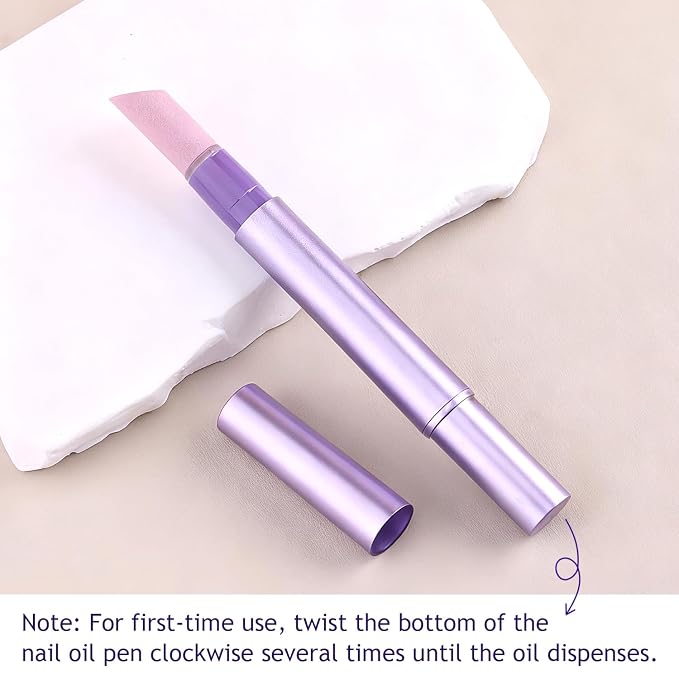 5PCS Cuticle Oil Pusher Pen Set, 2-in-1 Ceramic Cuticle Pushers - Image 7