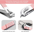 Manicure Set 8 in 1 Nail Clipper Set, Fingernail & Toenail Clippers, Manicure - Image 4