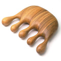 Wooden Scalp Massager Comb, Loc Comb by Moreinday