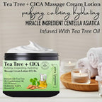 Essentially KateS Tea Tree 2.5% Body Cream Massage Lotions 4 oz, Infused - Image 3