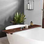 Luxury Teak Bathtub Tray for Freestanding Bath - Image 5