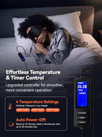 USB Heated Eye Mask for Dry Eyes & Tired Eyes, Warm Compress Therapy - Image 4